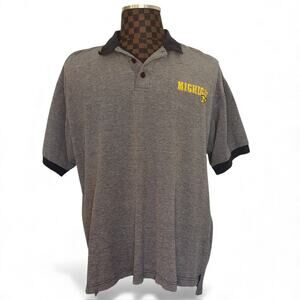 University of Michigan Mens Polo Shirt Size XL Majestic Collegiate Preppy Golf